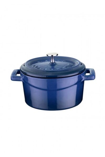 Lava Döküm Trendy Mini Tencere 10 cm Mavi