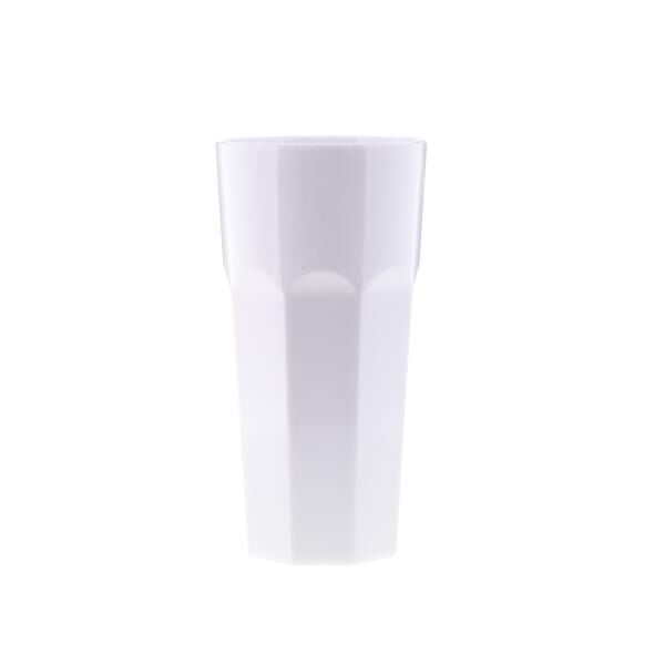 Rubikap PM.360 Premium Polikarbon Bardak 6'lı 360 ml, Beyaz