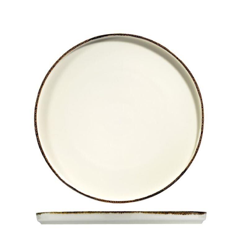 Kütahya Porselen ATROT28DU801R14 Atlantis Rot Düz Tabak Krem 28 cm 6'lı