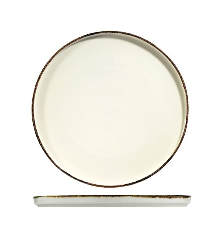 Kütahya Porselen ATROT28DU801R14 Atlantis Rot Düz Tabak Krem 28 cm 6'lı
