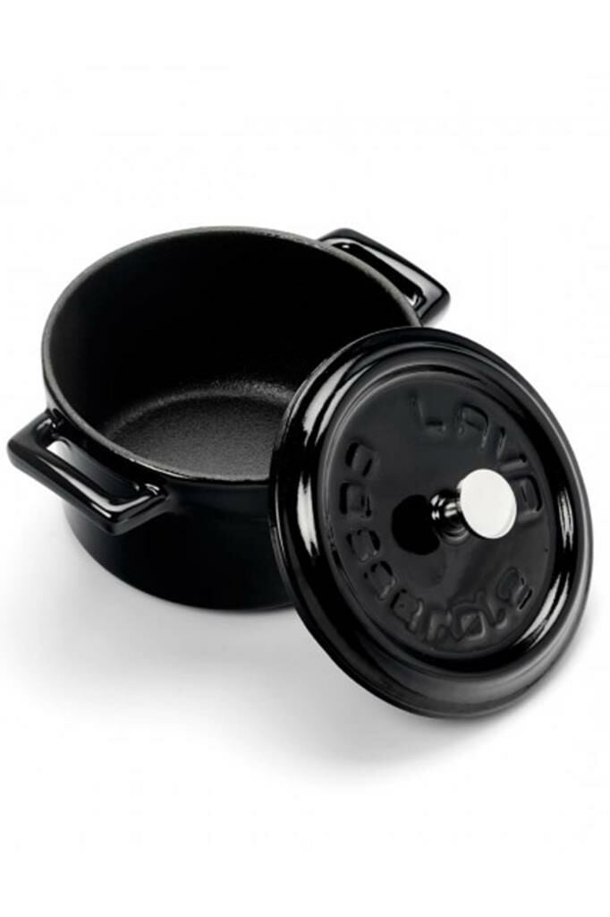 Lava Trendy Mini Tencere 10 Cm Siyah