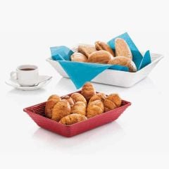 Külsan Thermoset Hena Ekmek Sepeti, Ekmeklik 28x20 cm, Kırmızı