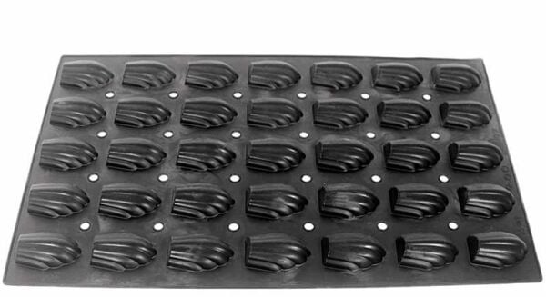 Globy Profesyonel Silikon Madeleine İstiridye Tatlı, Kek Kalıbı 35'li