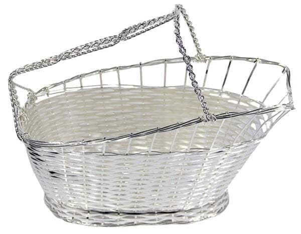 Globy Metal Şarap Sunum Sepeti