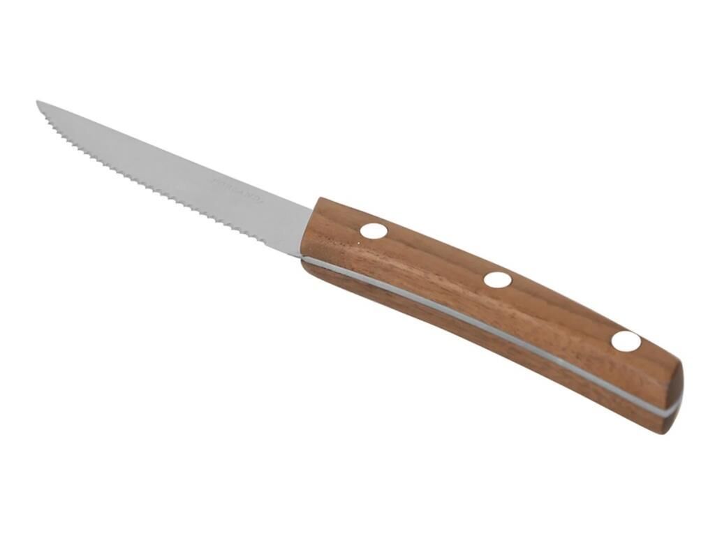 Porland Orkestra Ceviz Ağacı Saplı Steak - Et Bıçağı 21cm