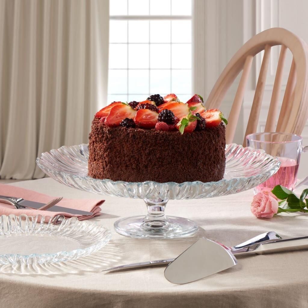 Paşabahçe 95832 Aurora Tabak Ayaklı Servis Tabağı  31,5 cm