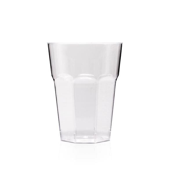 Rubikap RD.350 Tek Kullanımlık Kristal Bardak, 350 ml, Şeffaf