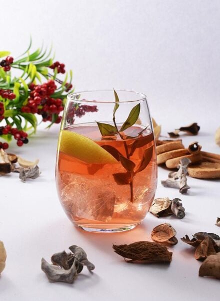 Paşabahçe 420825 Amber Meşrubat Bardağı 6'lı 350 cc