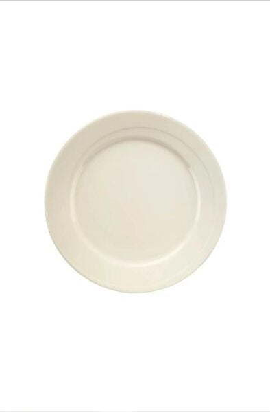 Kütahya Porselen Bone Horeca Lıne 25 cm Düz Tabak 12'li