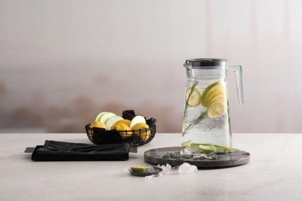 Paşabahçe 43763 City Pop Gri Kapaklı Sürahi 2000 Cc