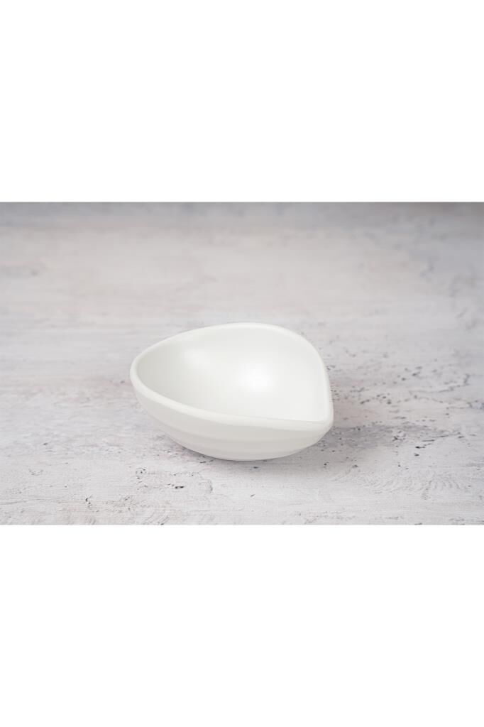 Globy Melamin Minimal Kase, Sosluk, Reçellik Beyaz 8x7x3 cm