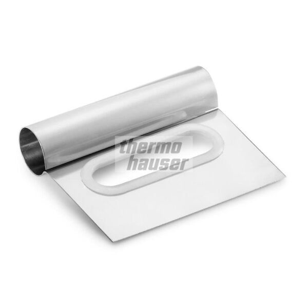 Thermohauser Yuvarlak Saplı Hamur Kazıyıcı - Hamur Kesici 13x11 cm