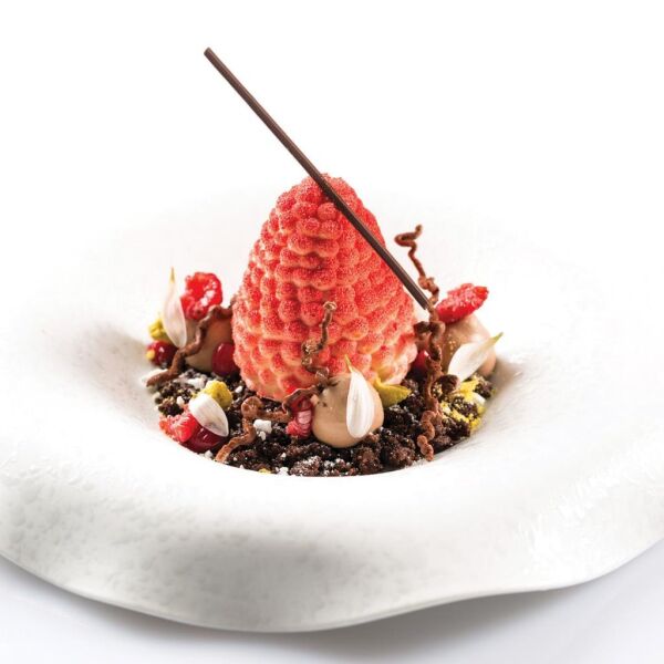 Silikomart Mora Lampone, Silikon Böğürtlen Ahududu Pasta Kalıbı - 28.310.87.0065