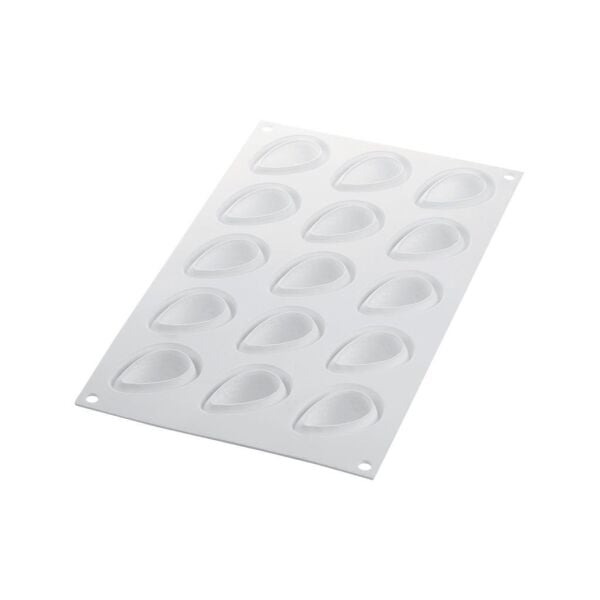 Silikomart FRAGOLA 30 Çilek Silikon Kek Kalıbı 15'li