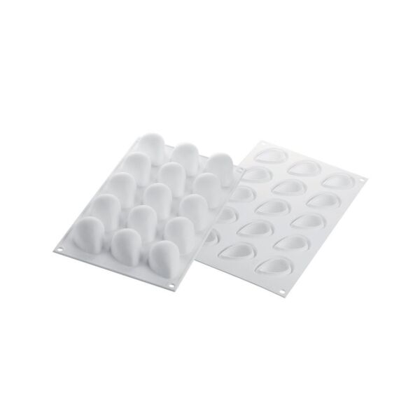 Silikomart Fragola 30 Silikon Çilek Desenli Kek Kalıbı 15'li - 36.281.87.0065