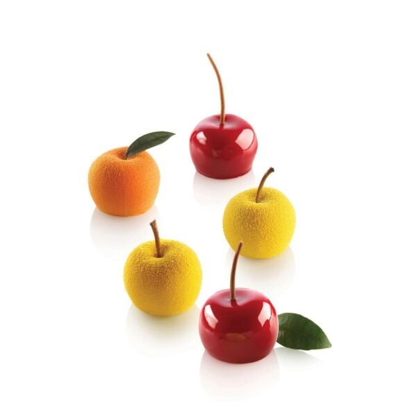 Silikomart Mela,Kiraz Silikon Pasta Kalıbı 15'li - 36.278.87.0065