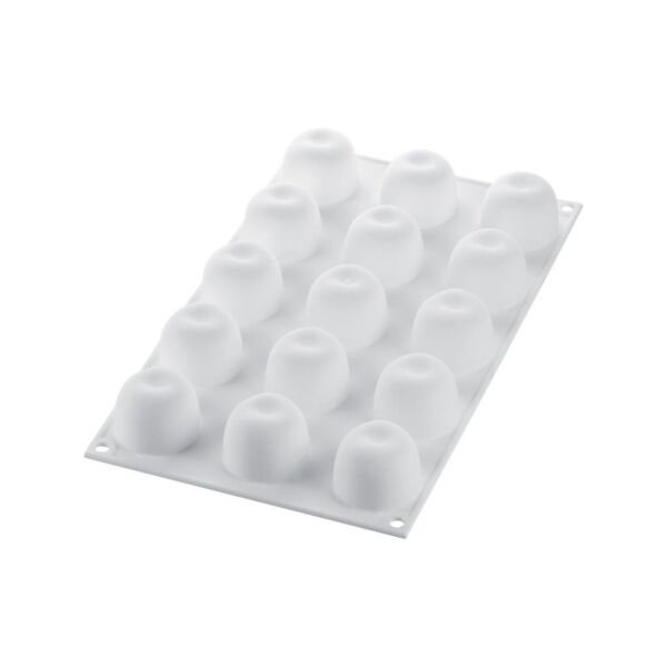 Silikomart MELA,CILIEGIA & PESCA 30 Elma,Kiraz ve Şeftali Silikon Kek Kalıbı 15'li