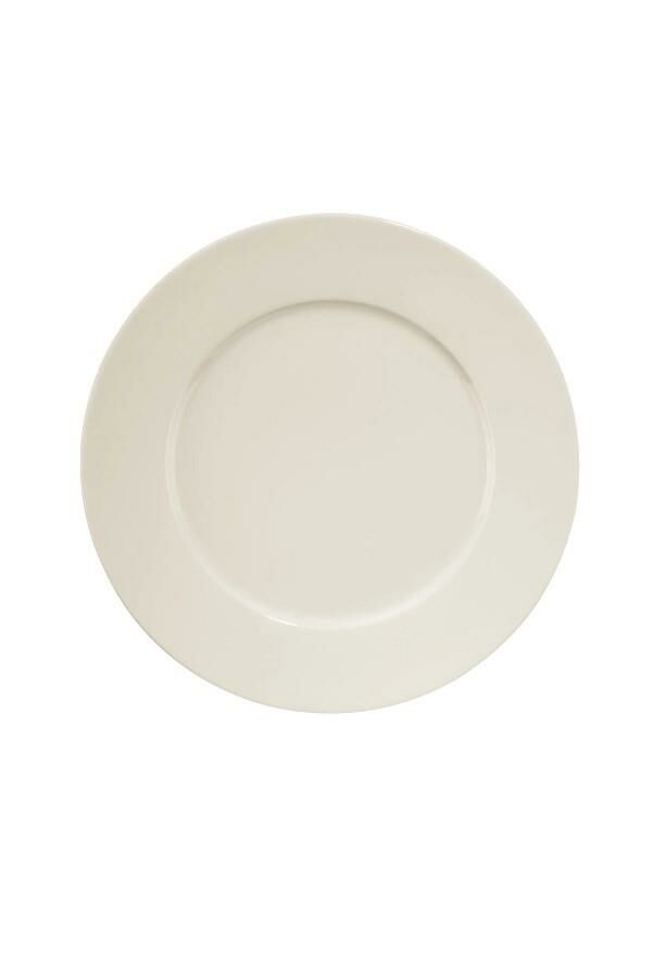 Kütahya Porselen Bone Pera Otel 17 cm Düz Tabak 12'li