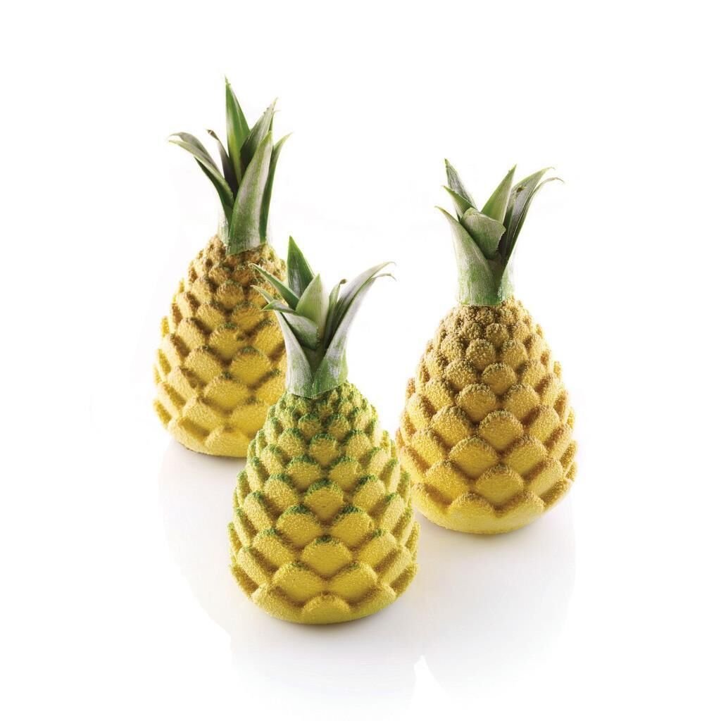 Silikomart FORESTA & ANANAS 110 Orman ve Ananas Silikon Kek Kalıbı 5'li