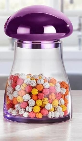 Cooker CKR-1721 Lüks Mantar Cam Kavanoz Büyük Boy