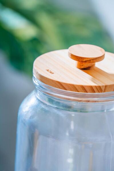 Acar Bambu Standlı Cam Sebil 3 Lt