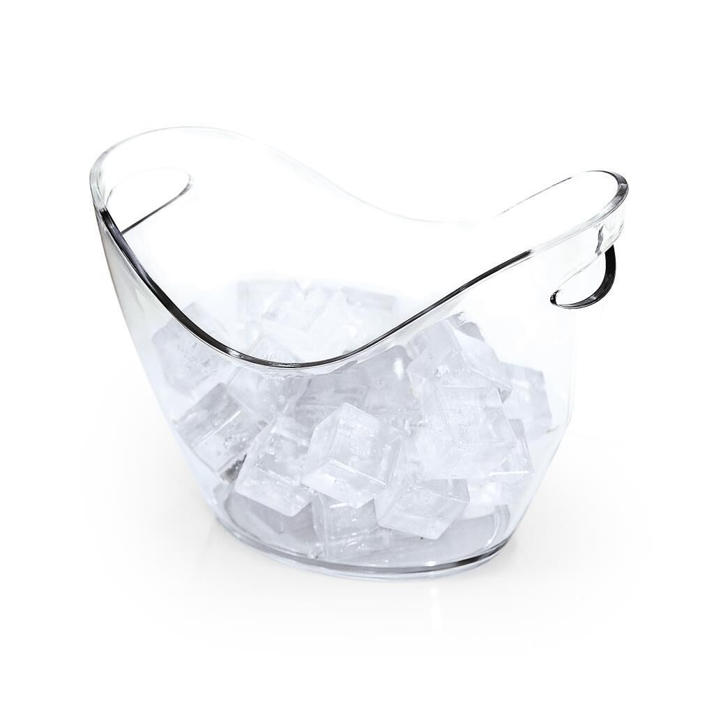 Biradlı GRV-S-107 Akrilik Şişe Kovası 8 Lt 35x26x26 cm