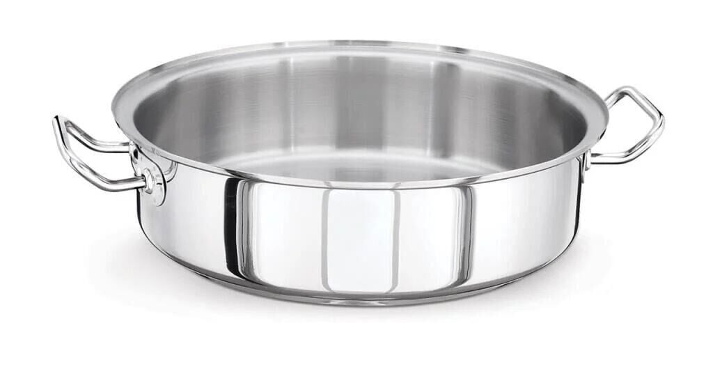 Kapp Çelik Çift Saplı Tava 45x12 cm