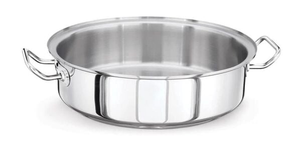 Kapp Çelik Çift Saplı Tava 45x12 cm