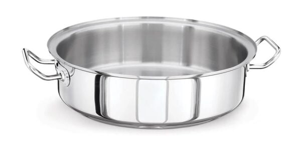 Kapp Çelik Çift Saplı Tava 45x12 cm