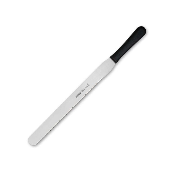 Pirge Creme Pasta Bıçağı Dişli 35 cm Siyah - 71193