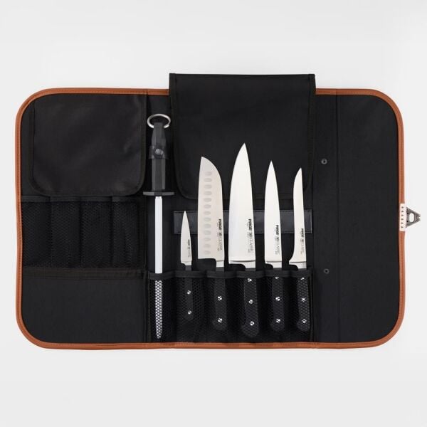Pirge Classic Çantalı 6'lı Bıçak Seti - 35199