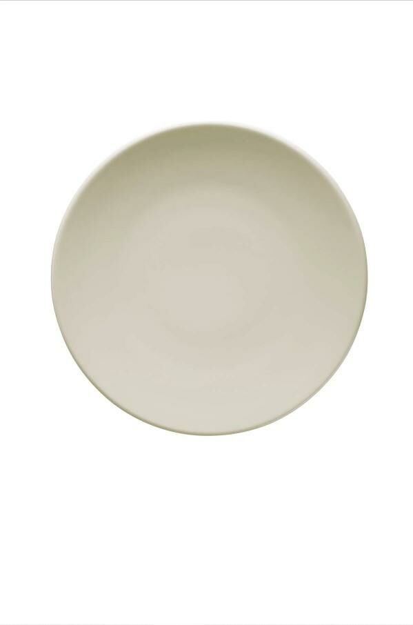 Kütahya Porselen Bone Teos 30 cm Düz Tabak 6'lı