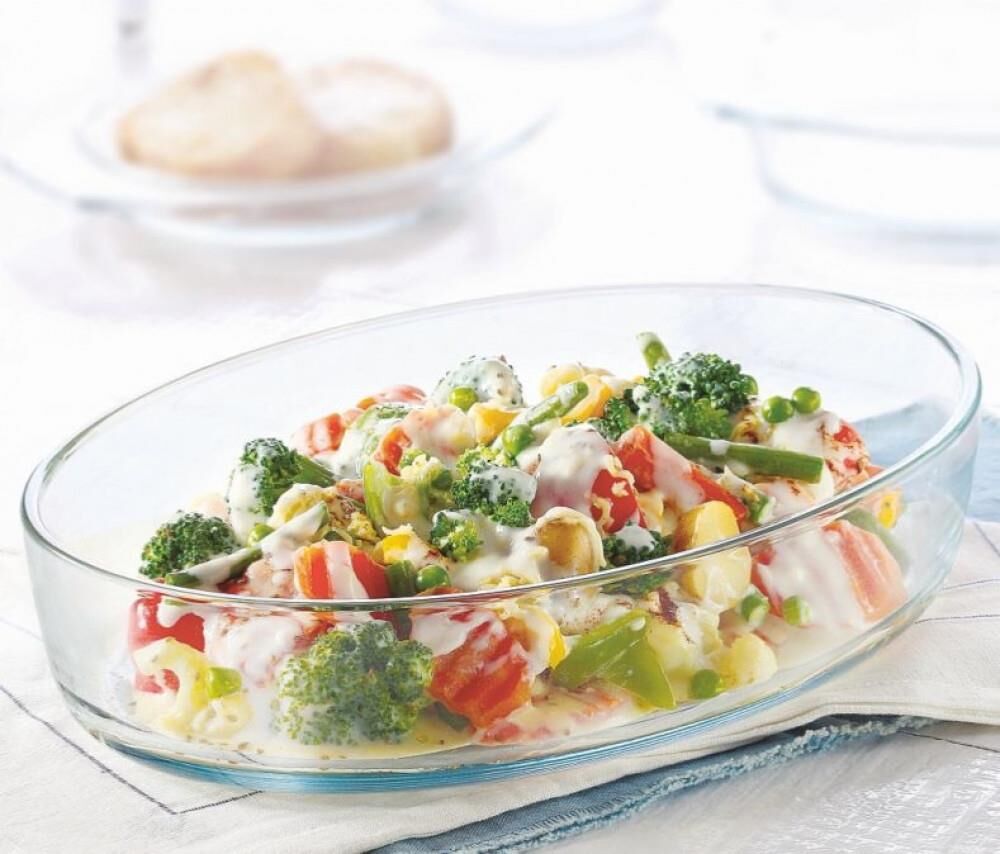 Paşabahçe 59084 Borcam Oval Tepsi 26x18 cm 1550 cc