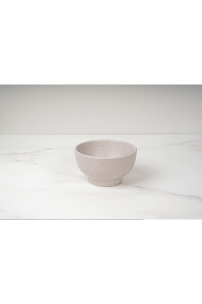 Globy Melamin Granit Görünümlü Kase Gri 12.8x12.8x7 cm