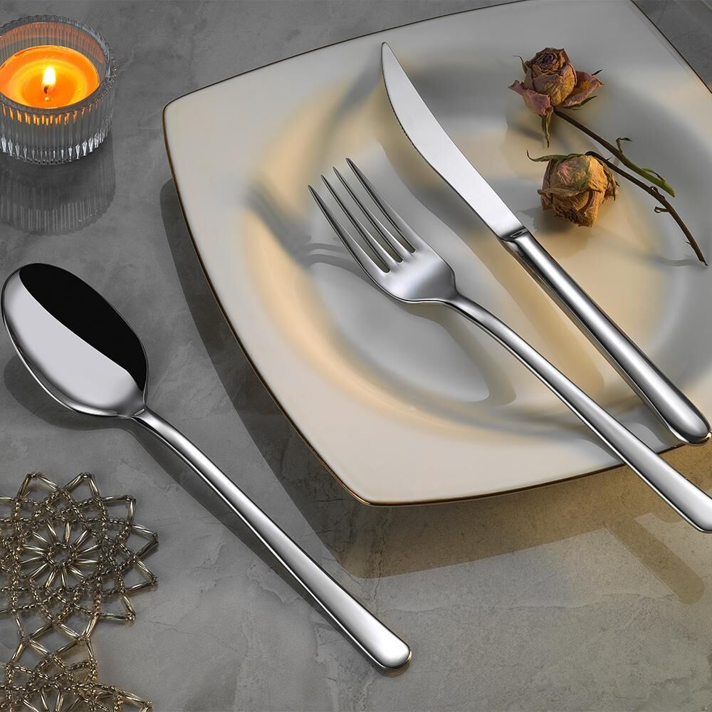 Lugga Defne Model 18/10 Çay Kaşığı 12'li