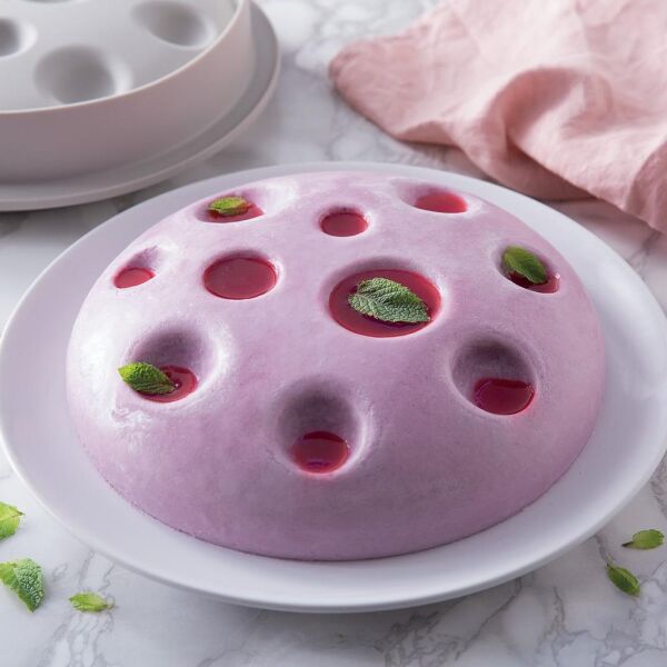 Silikomart Luna Moon Silikon Pasta Kalıbı 22×6 cm – 20.361.13.0065