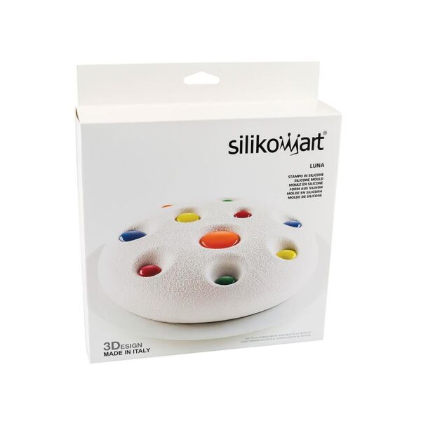 Silikomart Luna Moon Silikon Pasta Kalıbı 22×6 cm – 20.361.13.0065