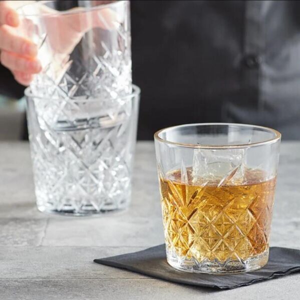 Paşabahçe 520074 Timeless Viski Bardağı 355 cc 4'lü