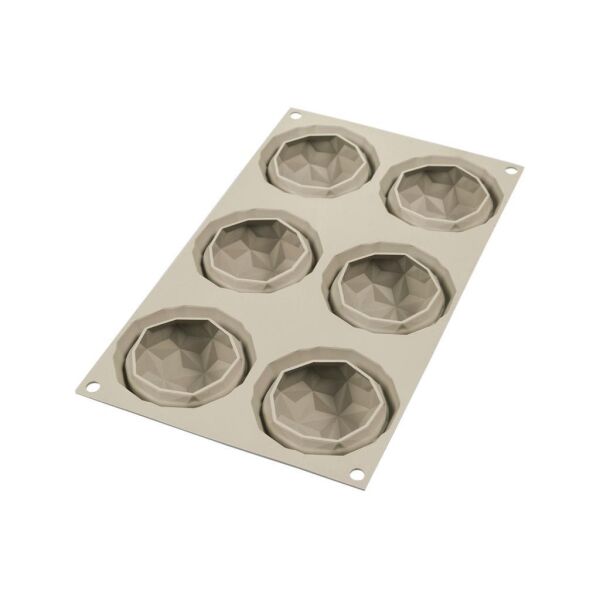 Silikomart Mini Gemma Silikon Pasta Kalıbı 6'lı - 26.246.13.0065