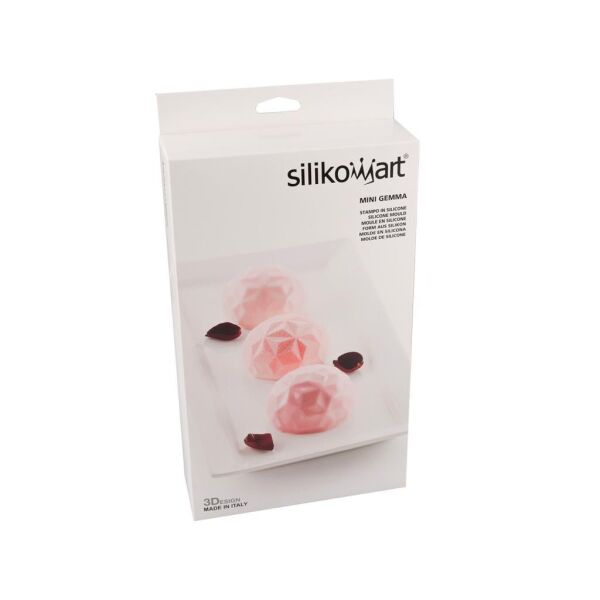 Silikomart Mini Gemma Silikon Pasta Kalıbı 6'lı - 26.246.13.0065