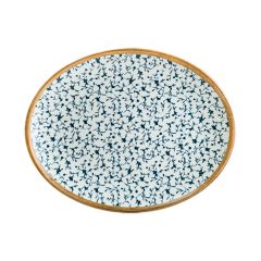 Bonna Porselen Calif Moove Oval Tabak 31x24 cm 6'lı