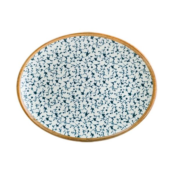 Bonna Porselen Calif Moove Oval Tabak 31x24 cm 6'lı