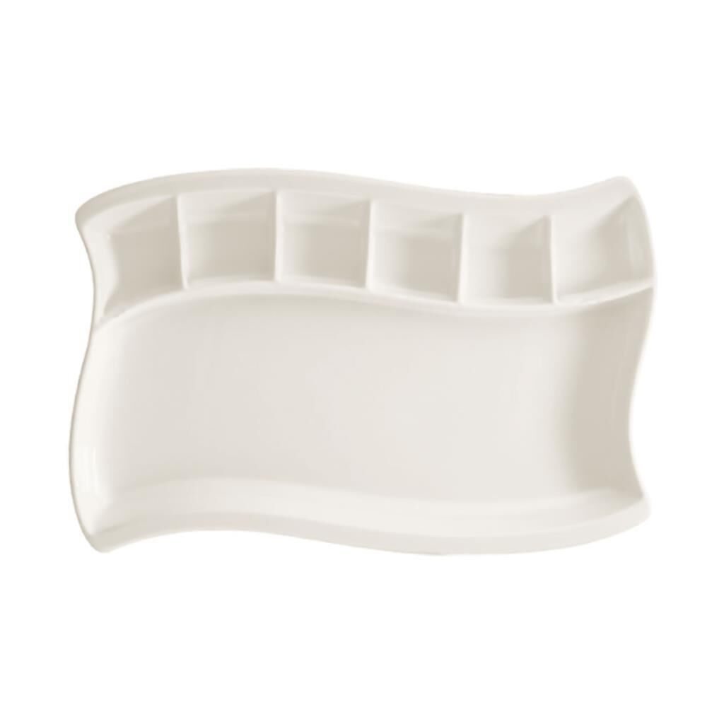Bonna Porselen Gourmet Kahvaltı Tabağı 34 cm 6'lı