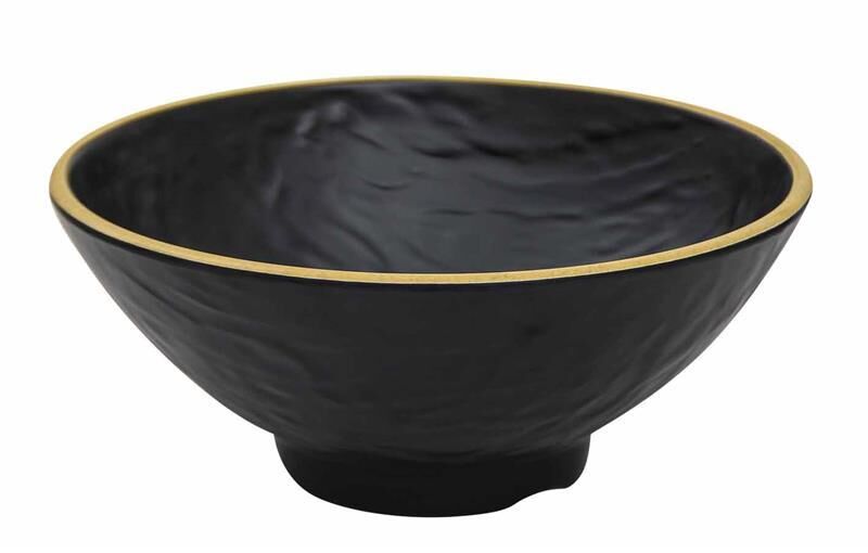 Globy Açık Büfe Yuvarlak Sunum Kase Yellow 23x23x9,3 cm