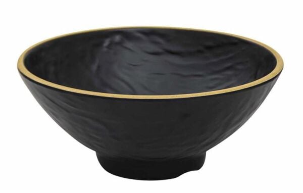 Globy Açık Büfe Yuvarlak Sunum Kase Yellow 23x23x9,3 cm