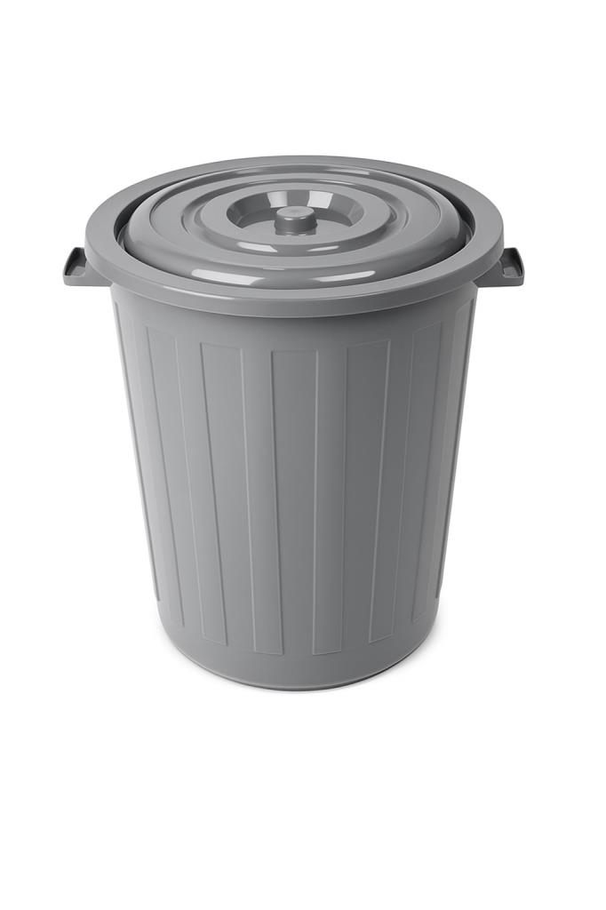 Bora Plastik BO256  Süper Battal Çöp Kovası - 73 Lt