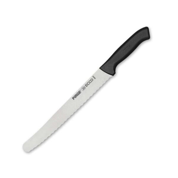 Pirge Ecco Ekmek Bıçağı Geniş Pro 22,5 cm Siyah - 38009