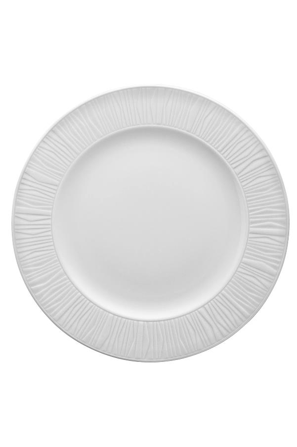 Kütahya Porselen Emotion Düz Tabak 22 Cm Beyaz Porselen 12’li