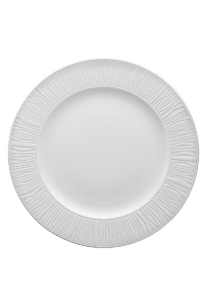 Kütahya Porselen Emotion Düz Tabak 22 Cm Beyaz Porselen 12’li