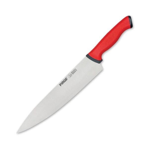 Pirge Duo Şef Bıçağı 25 cm Kırmızı - 34172
